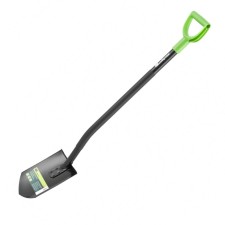 Baying shovel, acute, l = 117 cm, metal stalk with a pen, 