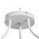 Dibra chandelier 3x60W E27 white 48x48x22cm