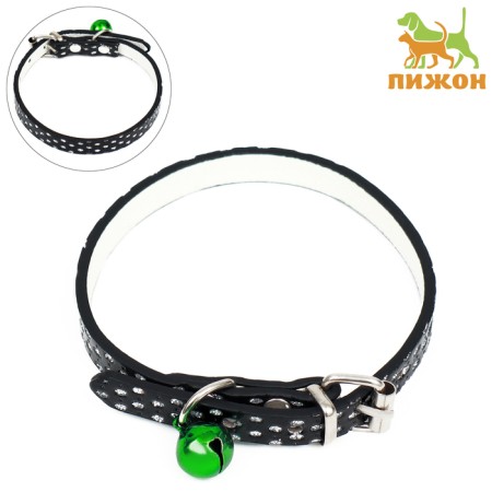 Collar "peas", 32 x 1 cm, mix of flowers