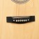 Acoustic guitar, beige color, 102cm