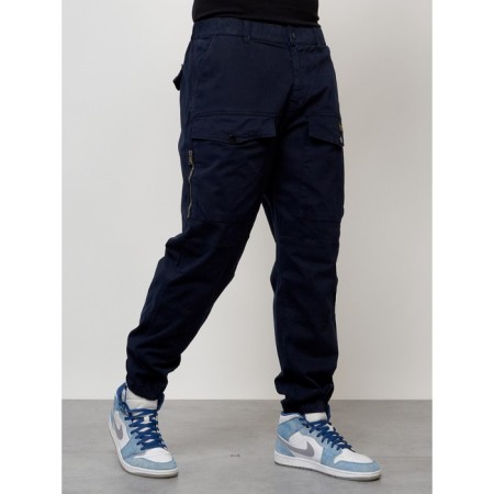 Male jeans, size 50-52, dark blue color-6