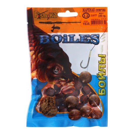 Fish.ka boils, fried seed, 12 mm, 100 g