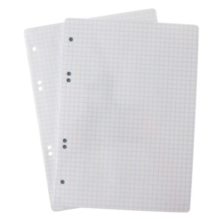 Notebook A5 240 sheets in a cage on the rings of BG Black No. 2, PVC cover, block 65g/m2-5