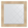 Mirror with engraving in the baguette frame, gold dunes 90 mm, 86x86 cm