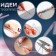 A set of sewing tools, 3 objects, color mix