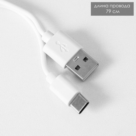 Ronde table lamp LED, from USB/AKB 10 W, 3000-6000 sensor to white 13x13x44 cm Risalux-8