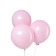 Latex ball 12 ", pastel, set 25 pcs., Light pink color