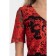 Dress lace, size 44, red color