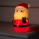 LED figure "Santa Claus" 8 × 19 × 8 cm, plastic, batteries Lr44x3, glow warm white