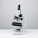 Laboratory microscope in the case