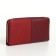 Women's wallet with lightning, burgundy color