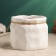 Kashpo "Bag" White, 12x12x13cm