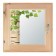 Window 60x60 cm, "birch", single -chamber double -glazed window, seal