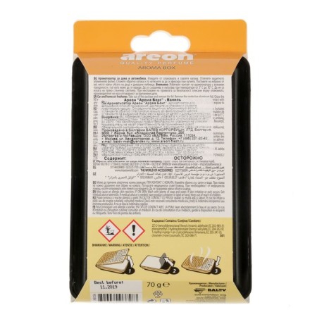 Areon Aroma Box seat Vanil 704-ABC-06-3