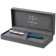 Fright pen Parker 51 Core Teal Blue Ct F, stainless steel body/plastic, black ink