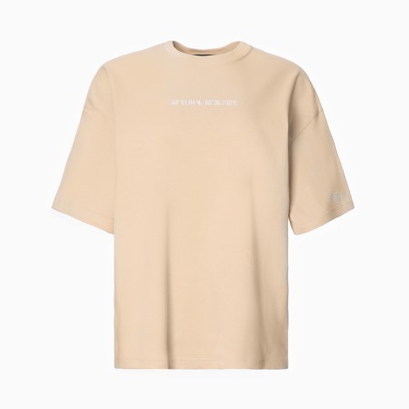 Women's T -shirt Mist Coordinates p. L-XL, beige-6