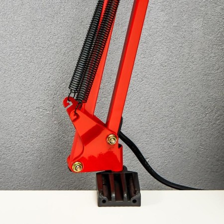 Desktop lamp E27 40W red 94x16.5x16.5 cm Risalux-5