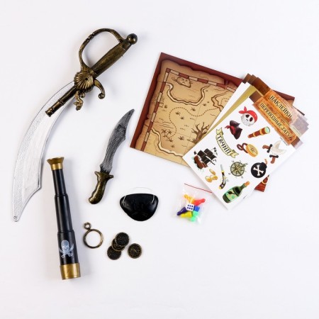 Carnival set "Treasures of Pirates" with a game gun-6