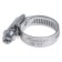 AIRLINE clamp, 16-25/9 mm, worm, galvanized w1
