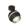 A set of rotary lamp with additional backlight Ambrella Light, Techno, XM1102003, GU5.3, Black Black Sand Color