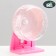 Carno rodents wheel, on a stand, 14 cm, pink