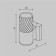 Sconces Outdoor O583WL-01W, 1x50W, 6.5x6.5x14.5 cm, GU10, white color