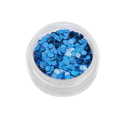 Sequins for TNL decor "Cat Eye", No. 2, blue