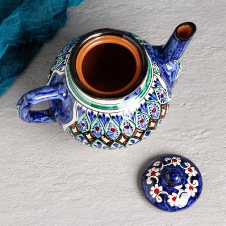 Set Tea Rishtan, 9 objects: kettle 1l., 6 PIAL 9.5cm, candy 23cm, sugarnya 250m-27