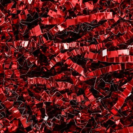 Metallized filler, 50 g, red
