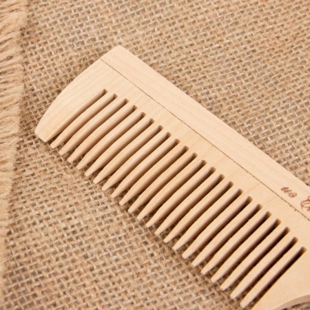 Comb, 19.5 × 4.5 cm, color "light wood"-2