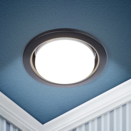 Lamp Built -in era KL35, IP20, 15W, 106x38 mm, black matte color-1