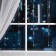 Garland "Curtain" 2.5 × 0.65 m with nozzles "Drops", IP20, transparent thread, 50 LED, glow warm white, 8 modes, 220 V