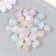 Beads for creativity Plastic "Glass. Brill" set of 20 g 1x1.3x1 cm
