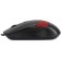 Mouse call 310m black/red optical (2400DPI) USB for a laptop (3but)