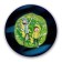 Paper plate "Rick and Morty", set 6 pieces, 23 cm