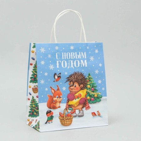 Crafts "New Year's fun", 22 x 25 x 12 cm, New Year-1