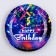 Paper plate "Happy Birthday", serpentine, set of 6 pcs.