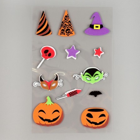 A set of stickers from EVA "Halloween", 12 pcs.-2