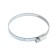 Chervyeric zein clamp, non-heating carriage, diameter 70-90 mm, 9 mm width, galvanized