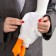 Children's bag "Goose" 44 cm, white color
