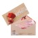 Money envelope "Happy Birthday!" Red roses, 8 x 17 cm