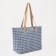 Zipper bag with lightning, blue color