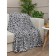 Texrepublic blanket, size 200x220 cm, gray color