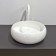 Comforty 113 liner shell, round, white color