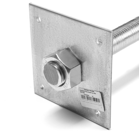 Anchor tundra Krep, adjustable in height, m24, 200x100x4 mm-4