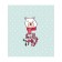 A set of napkins for setting the table "Satisfied Bear", rectangular, size 32x46 cm, 4 pcs