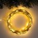 Garland "thread" 20 m dew, IP20, silver thread, 200 LED, glow warm white, 12 V