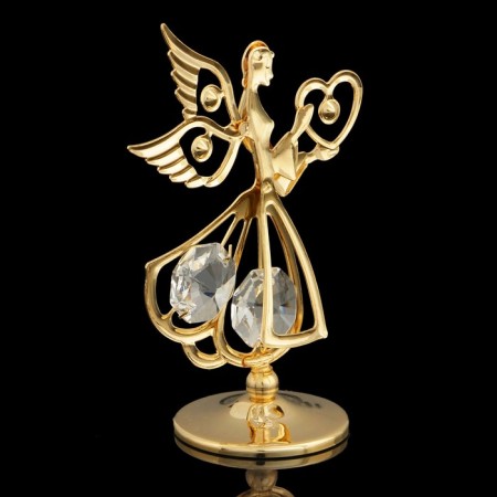 Souvenir "Angel", with crystals, 7.5 cm-2