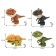 Dinosaurian figure "Kusachka", 20 species, color mix