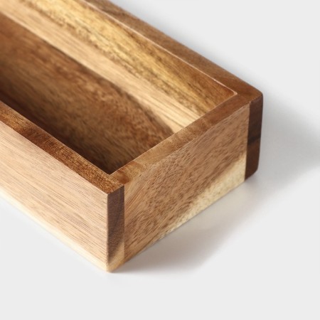 Magistro tropical cutlery tray 25 × 8 × 4 cm, acacia-4